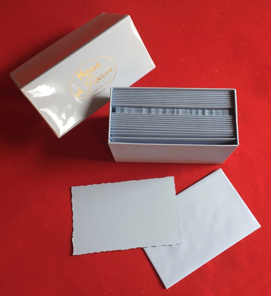 Lalo Writing Paper G. Lalo Single Bordered Correspondence Card