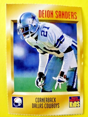 DEON SANDERS Dallas Cowboys Sports Illustrated KIDS &hellip;
