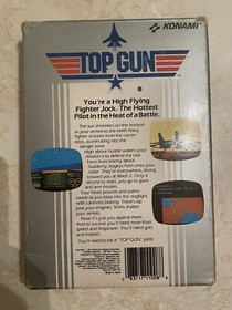 Top Gun (Nintendo Entertainment System, 1987) NES CIB Complete TESTED