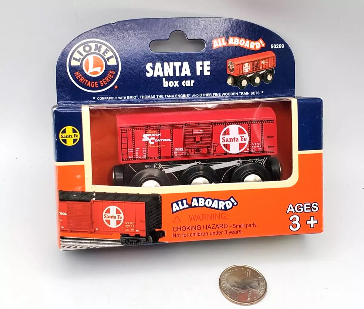 Lionel wooden sales train set