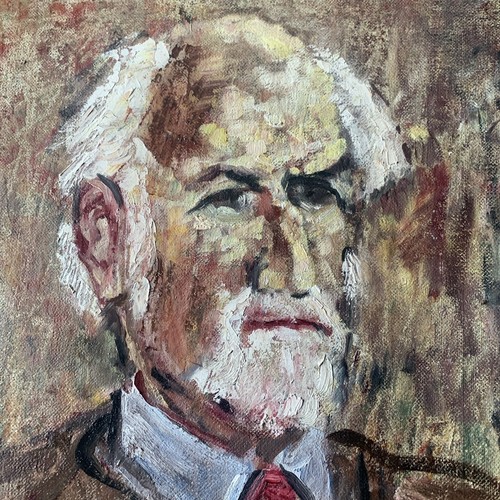 British 20th Century Impressionist Portrait Oil Norfolk Artist Marr Inwood ?