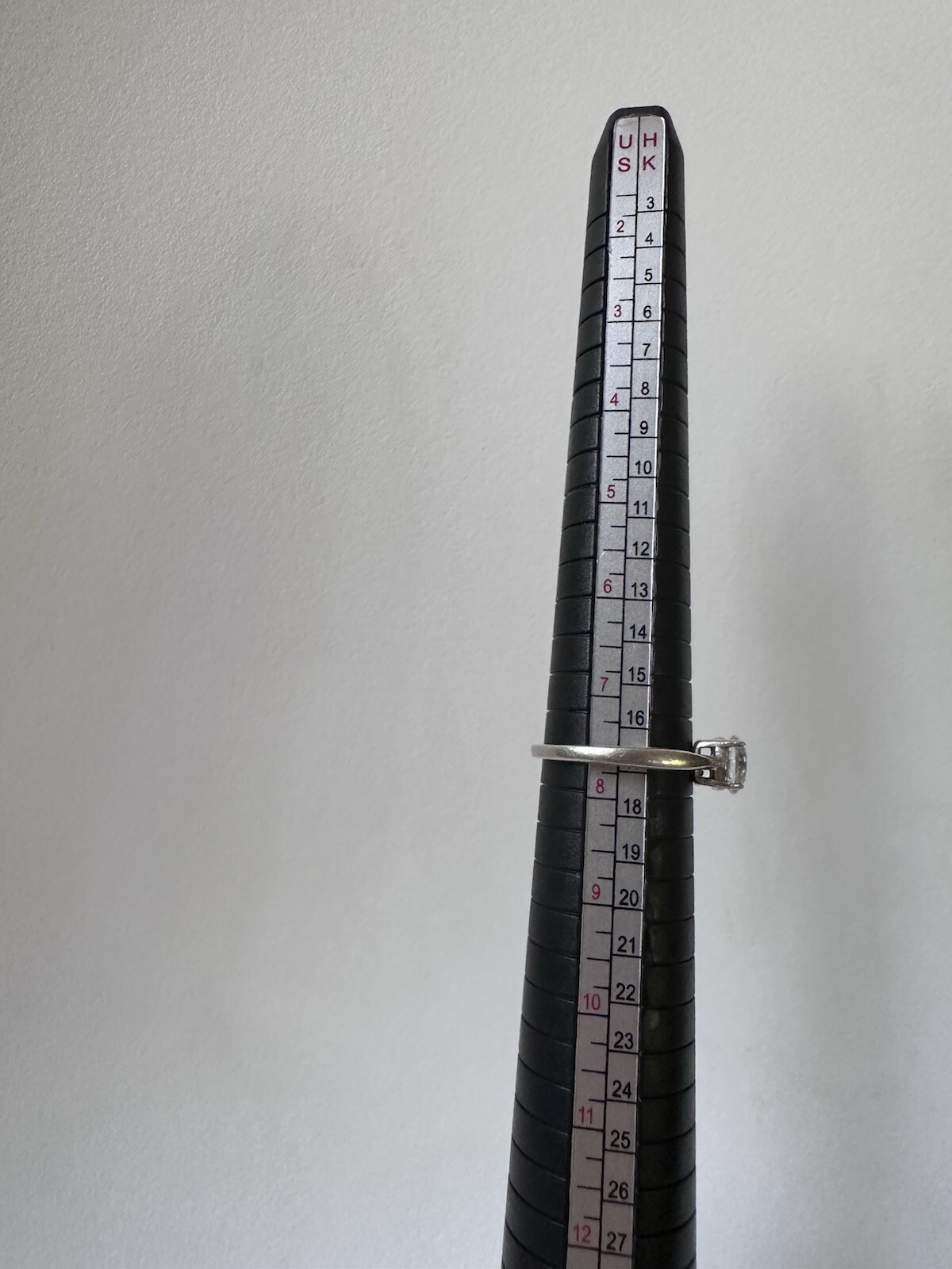 Round Simulated Diamond Solitaire Engagement Ring… - image 11