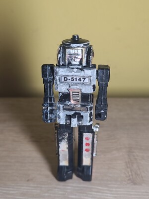 POPY 1982 Machine Robo Steam Train Engine Transformer D-5147 Go-Bots