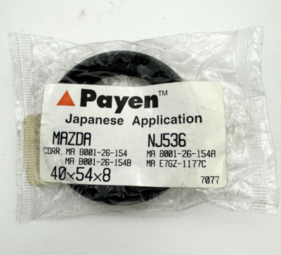 OE Mazda B001-26-154 A/B Payen NJ536 Rear Wheel Oil Seal 40x54x8 Protege GLC 323