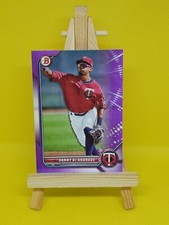 2022 Bowman Draft Paper Base Purple #BD-107 Danny De Andrade #'d 010/250 - TWINS