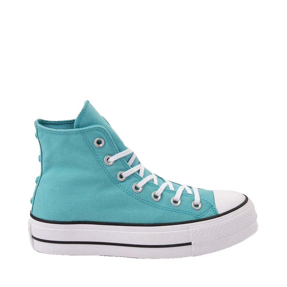 Converse Chuck Taylor All Start Lift Hi Ocean Drip/White