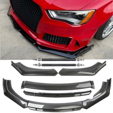 For Audi Tt 2001-2022 Front Bumper Lip Splitter Chin Spoiler Carbon Fiber For Audi Tt 2001-2022 Front Bumper Lip Splitter Chin Spoiler Carbon Fiber