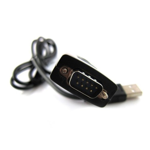 For USB 2.0 Male to RS232 Serial DB9 9 Pin Adapter Cable PC New - 第 2/8 張圖片