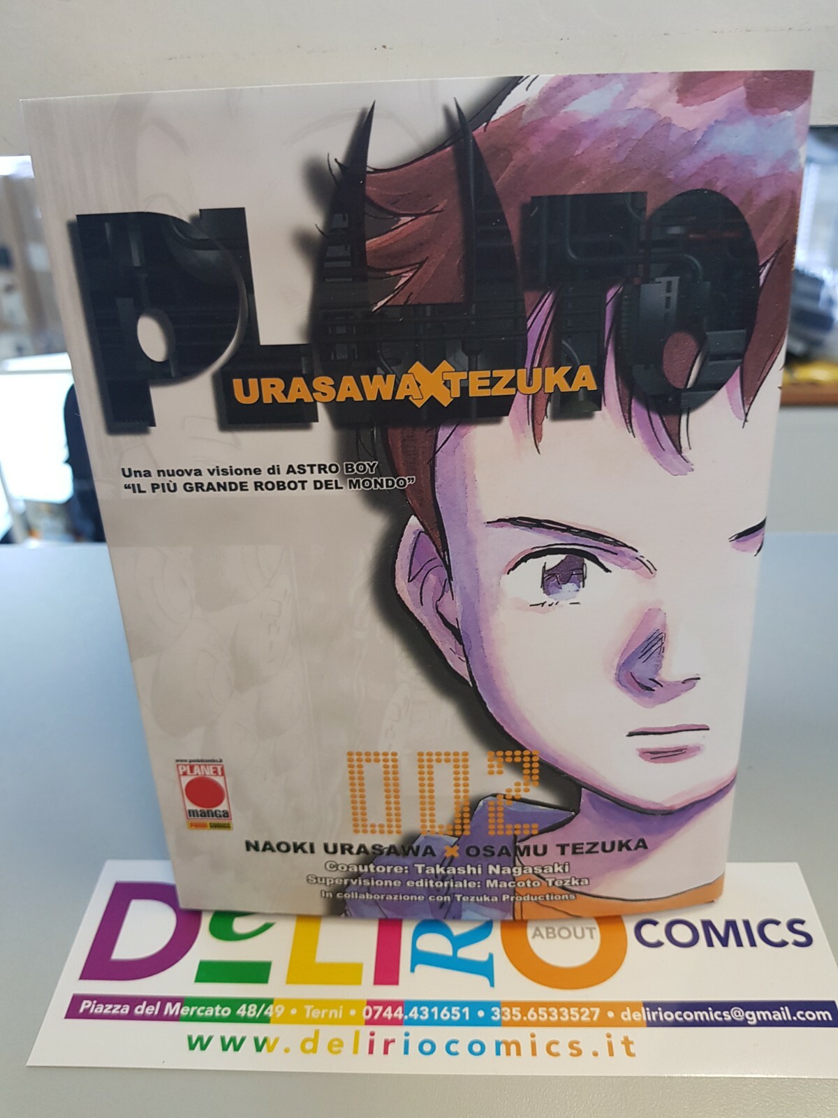 PLUTO N.2 (SECONDA RISTAMPA) Ed.PLANET MANGA SCONTO 5%