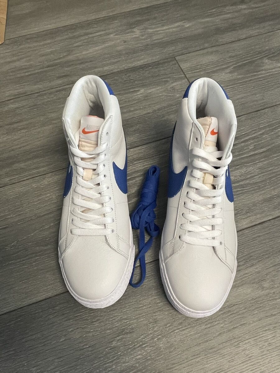 Nike SB Blazer Mid ISO Varsity Royal Blue Orange Label Nike SB Blazer Mid ISO Varsity Royal Blue Orange Label
