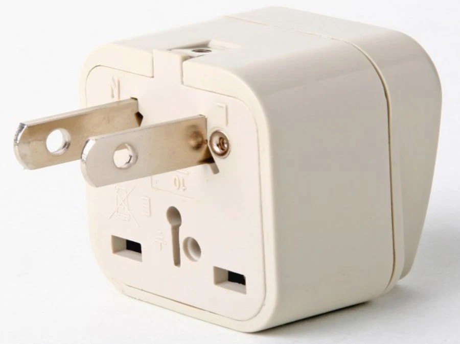 Enchufes adaptadores europeos a americanos 12pk UE UK a US EE. UU. estilo Canadá Foto 2 de 3