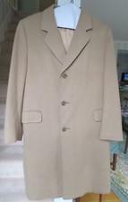 Vintage Cashmere Top Coat - Made in England