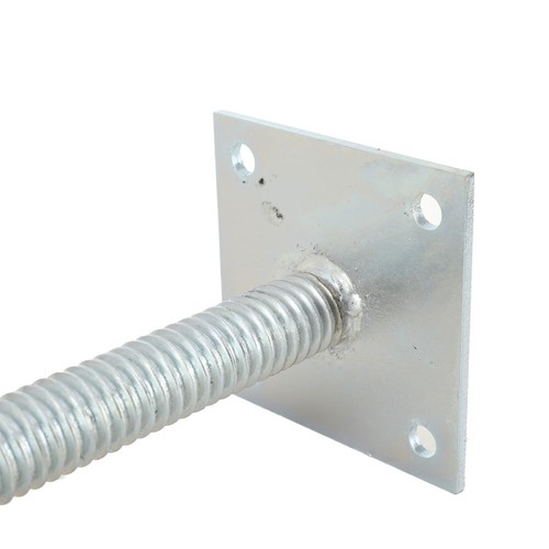 Gatos de tornillo galvanizados niveladores ajustables de 18" para andamio Baker, paquete de 4 - Imagen 10 de 17