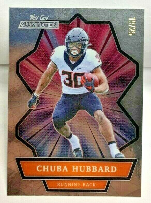 入手困難！レア！ChUB CiTy Chuba Hubbard 2021 Wild Card Alumination Industry Summit SILVER RC