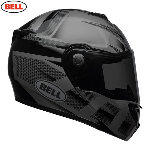 BELL SRT 2021 Blackout Modulo a Scatto Visiera Scura Gratis Moto Touring  Casco | eBay