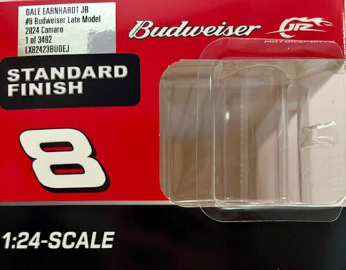 2024 DALE EARNHARDT JR #8 BUDWEISER LATE MODEL 1/24 CAR - Picture 3 of 3