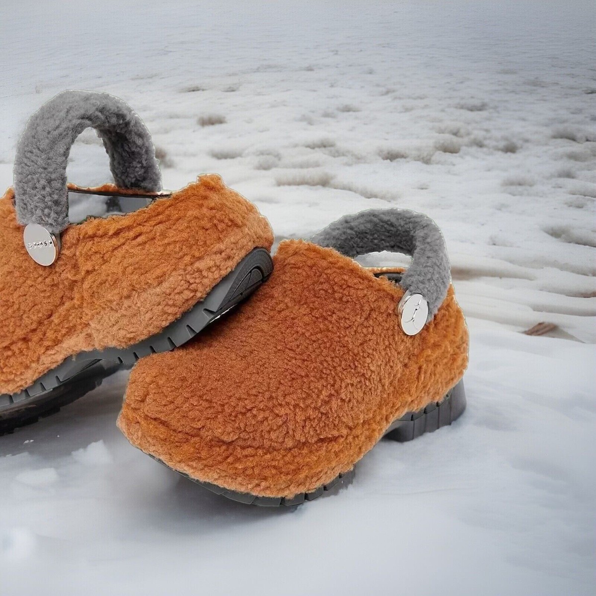 Crocs • Lil NAS X • Mega Crush • Sherpa Platform Clog Shoes