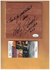 BOB COUSY AUTOGRAPHED 6X6 BASKETBALL FLOORBOARD SIGNED BOSTON CELTICS 57 MVP JSA