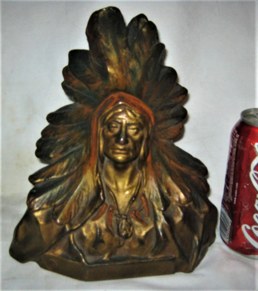Antique Indian Bookends In Antique Metalware for sale | eBay