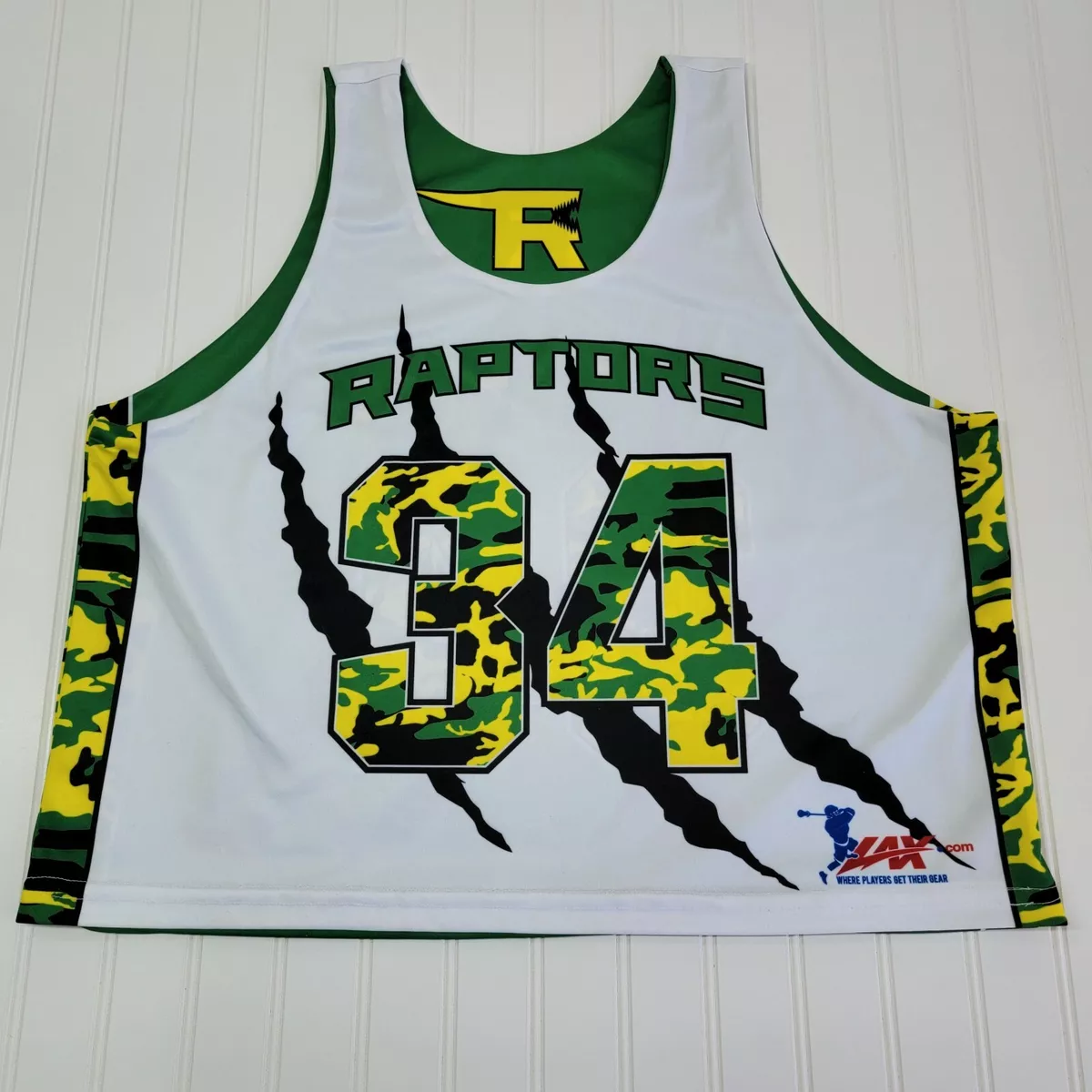 Reversible Basketball Uniform Raptors Style