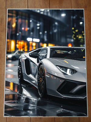 Lamborghini Poster 18x24in