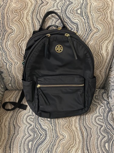 Tory Burch Virginia Zip Backpack, Bag, Black - NWT
