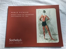 pablo picasso - works from an important sketchbook of 1905 ( 2006 publication )