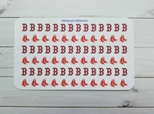 75 Baseball Planner Stickers- Perfect For Any Planner, Calendar, Erin Condren