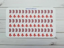 75 Baseball Planner Stickers- Perfect For Any Planner, Calendar, Erin Condren