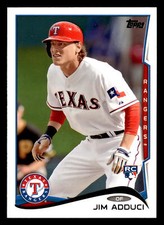 Jim Adduci 2014 Topps #52 Texas Rangers BUY3GET1FREE
