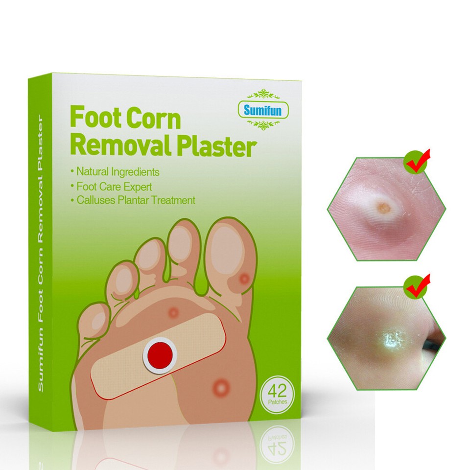 42pcs Feet Corn Pad Feet Callus Chicken Eye Treatment Sticker for