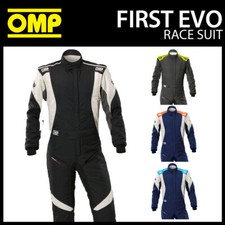 OMP First Evo Race Suit Entry Level Fireproof Overalls FIA 8856-2018 Spec