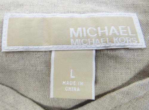 Michael Kors,Neuwertig,Damen,Bluse,Braun,Langarm,Rüschen,L (USA),Gr.42 - Bild 4 von 4