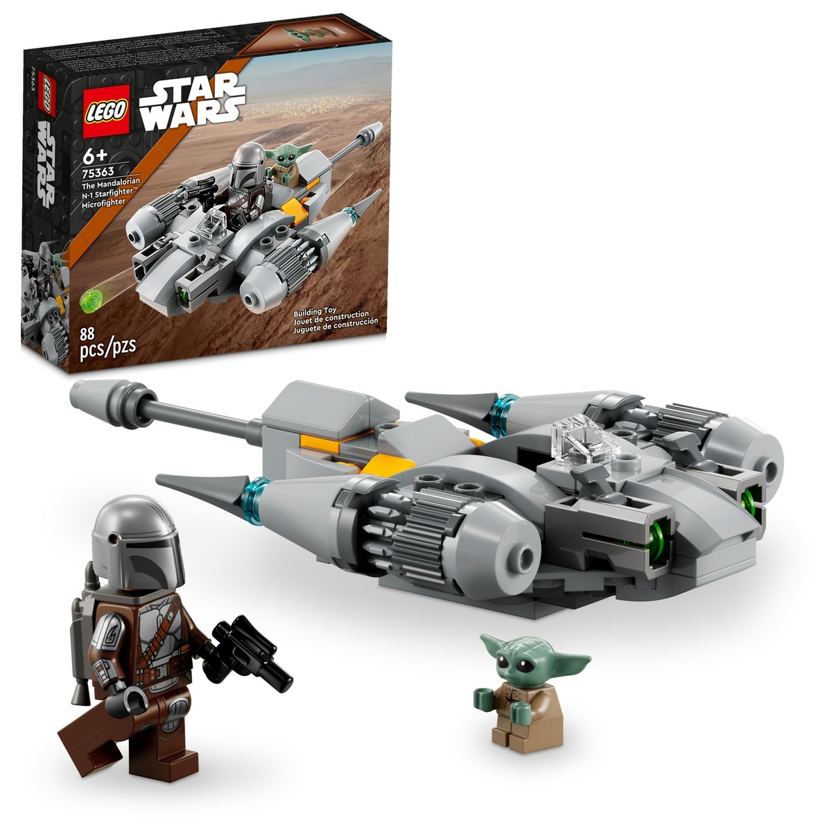 LEGO Star Wars: The Mandalorian N-1 Starfighter Microfighter