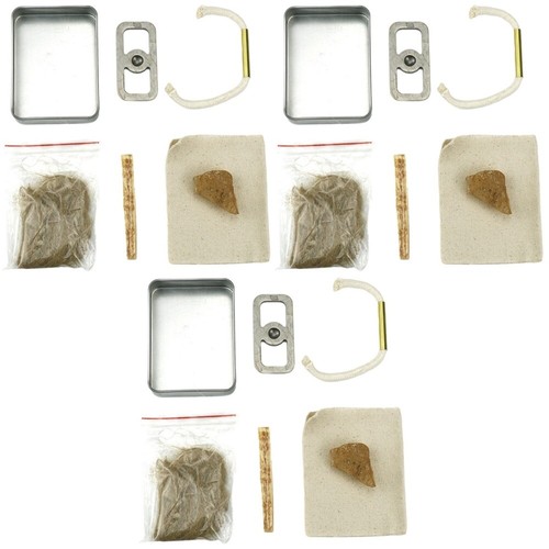 Faux De Camping En Acier Haute Carbone – Outil Multifonction Allume-feu Pour Plein Air (Neuf)