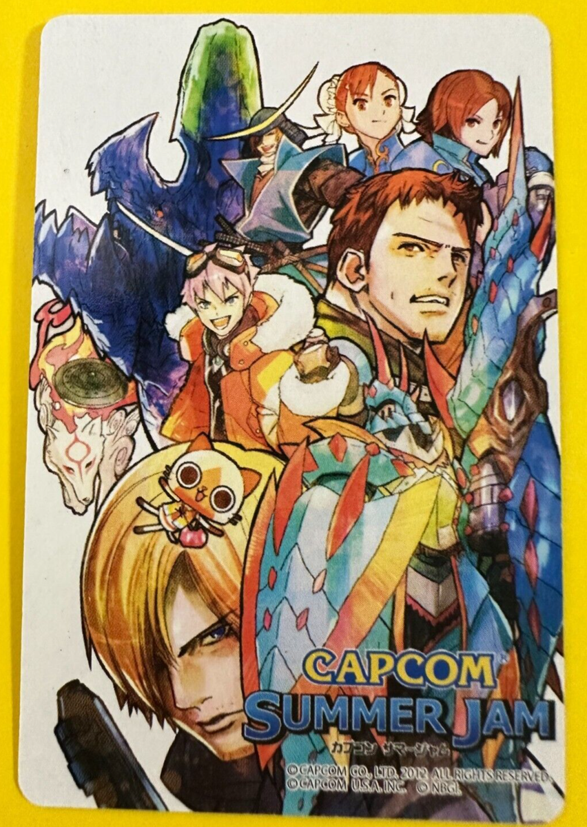 CAPCOM　サマージャム　カード Asuka Kazama Street Fighter Diamond 3 Capcom Summer Jam Playing