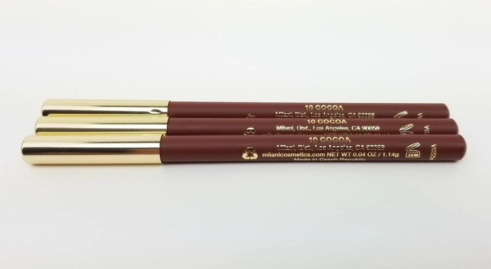 Lot of 3 Milani Color Statement True Instant Color Lipliner #10 Cocoa - Image 4 of 4