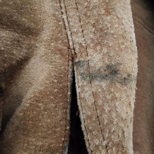 Distressed Vintage Gitano Suede Leather Bomber Jacket Men’s Large - Picture 18 of 18