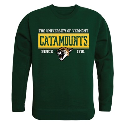 University Of Vermont Catamounts UVM Established Crewneck Sweatshirt Sweater