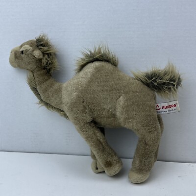 Aurora Vintage Camel Plush Dromedary One Hump Stuffed 10''x12'' Animal Realistic