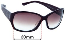 SFx Replacement Sunglass Lenses fits Smith Fixture - 60mm Wide