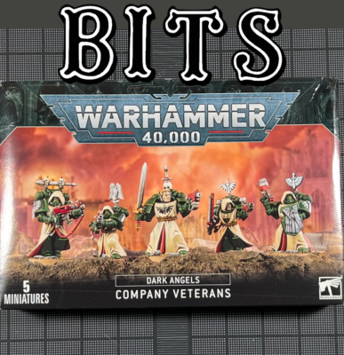 Warhammer 40k Dark Angels Company Veterans Bits Fallen Marines