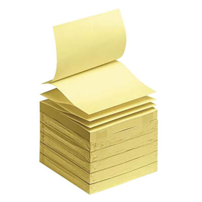 Post-it Z-notes Haftnotizen Standard R330 Gelb 12 Blöcke 7100290167
