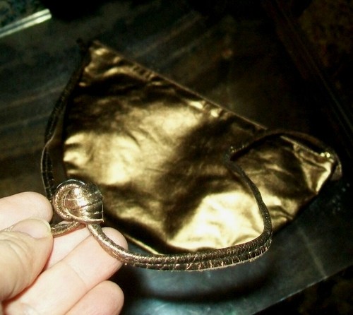 Orr Bags, NY; Leather Copper Tone Purse/Handbag - Brand New w/o Tags; Accessory - Picture 10 of 11