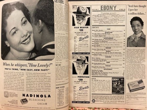 EBONY October 1954~Black History Magazine~Joe Louis~Conjoined Twins~Jazz~Murder+ - Picture 2 of 21