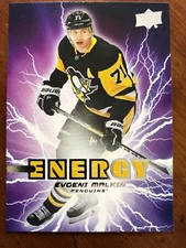 19-20 UD Series 1 Hockey Pure Energy PE-35 Evgeni Malkin