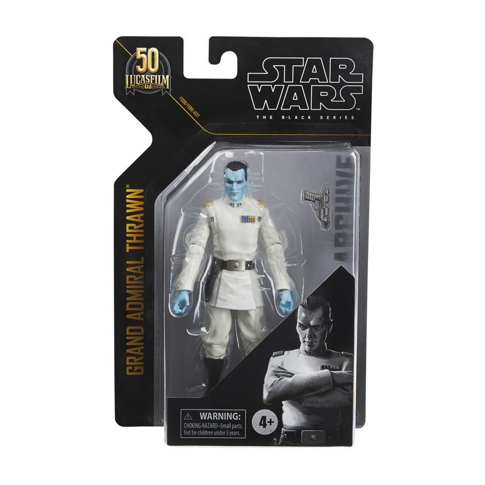 Hasbro F1308 STAR WARS Black Series Archive Grand Admiral Thrawn 15 cm Actionfig