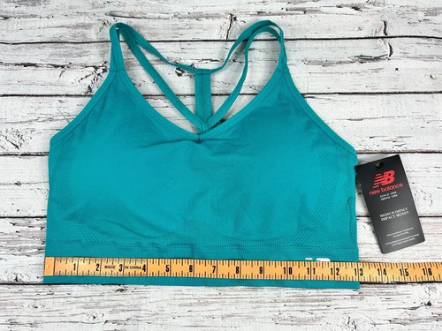 New Balance Impact Moyen Sports Bra Green Size XL - Picture 9 of 10