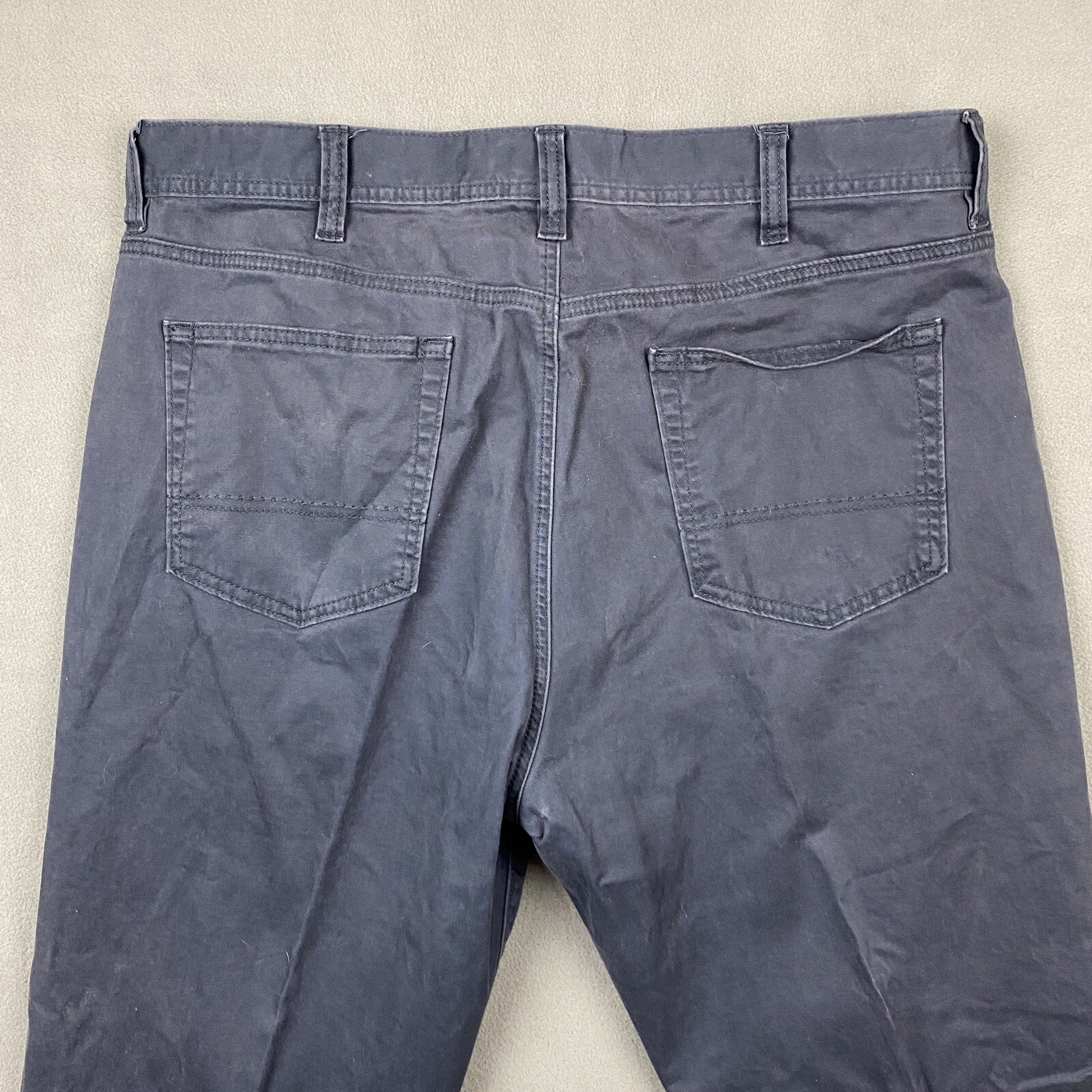 Kirkland Signature Pants Mens 40x32 Blue Chino Retro Comfort Teacher eBay