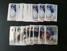 Wuilmer Becerra Rookie 53 ct lot 2014 Bowman (35) Chrome (18) Mets RC 